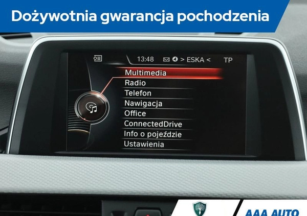 BMW X1 cena 91000 przebieg: 103949, rok produkcji 2017 z Sulejówek małe 326